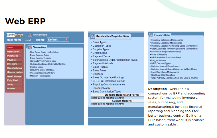 WEB ERP